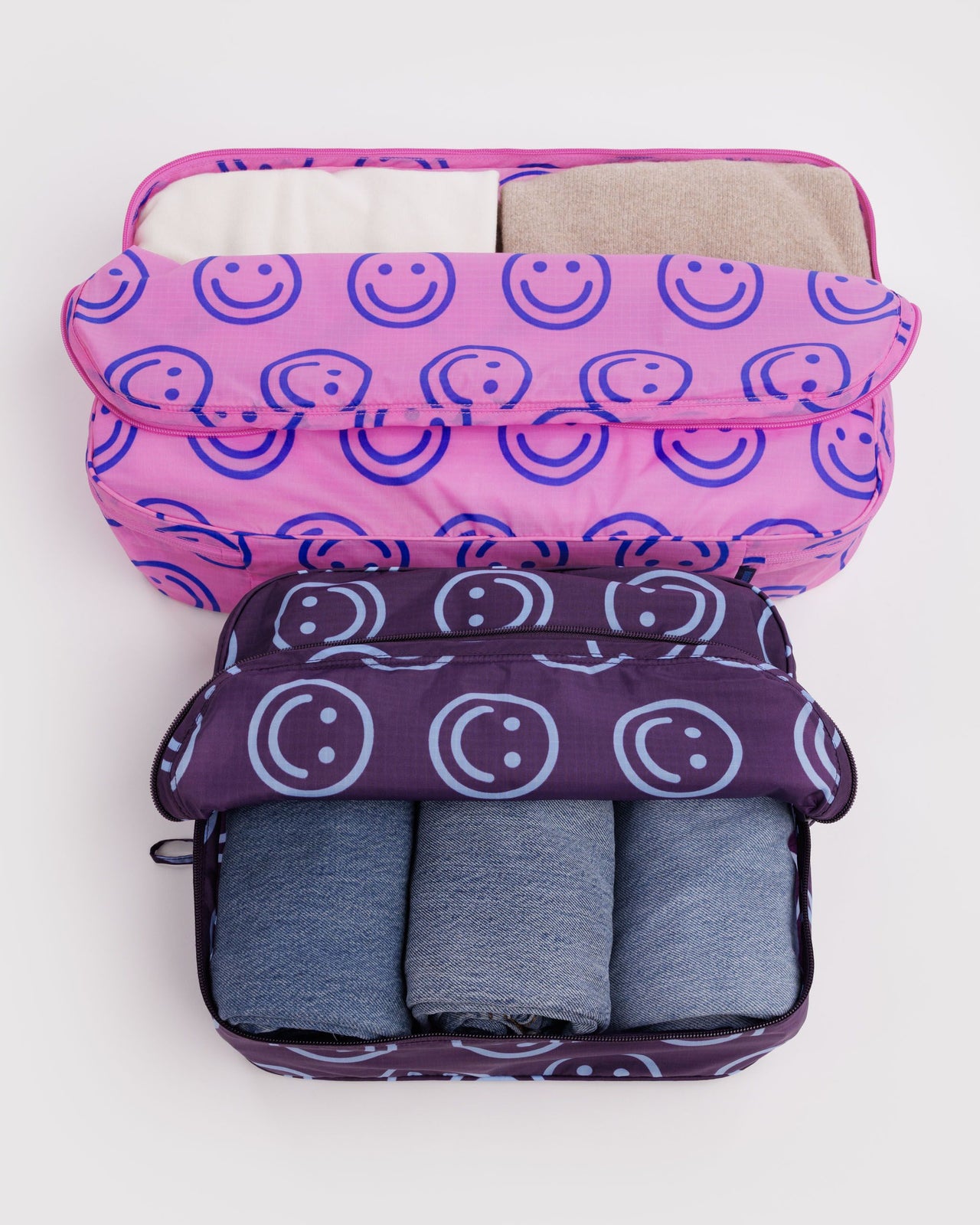 Large Packing Cube Set - Bright Happy Mix