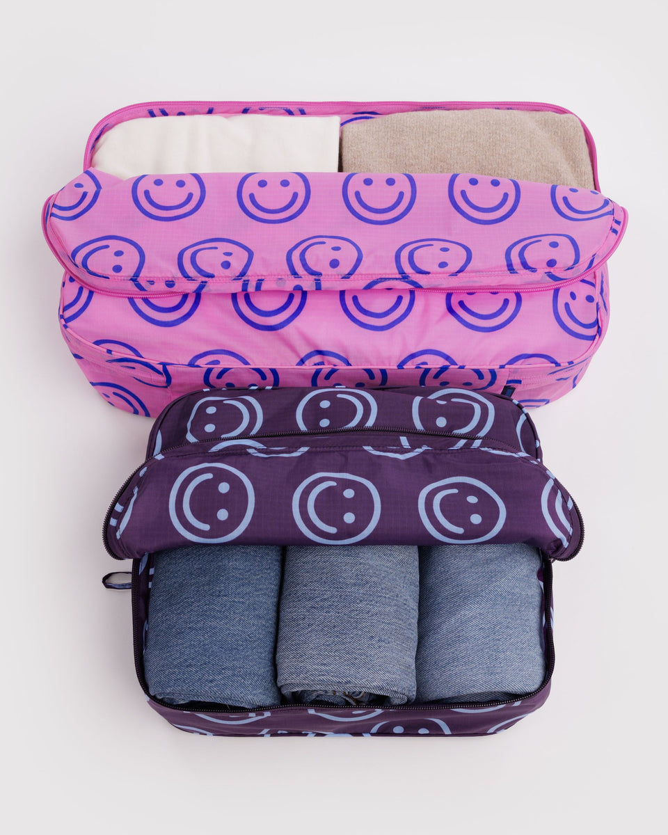 BAGGU BFCM 2024 Large Packing Cube Set - Bright Happy Mix