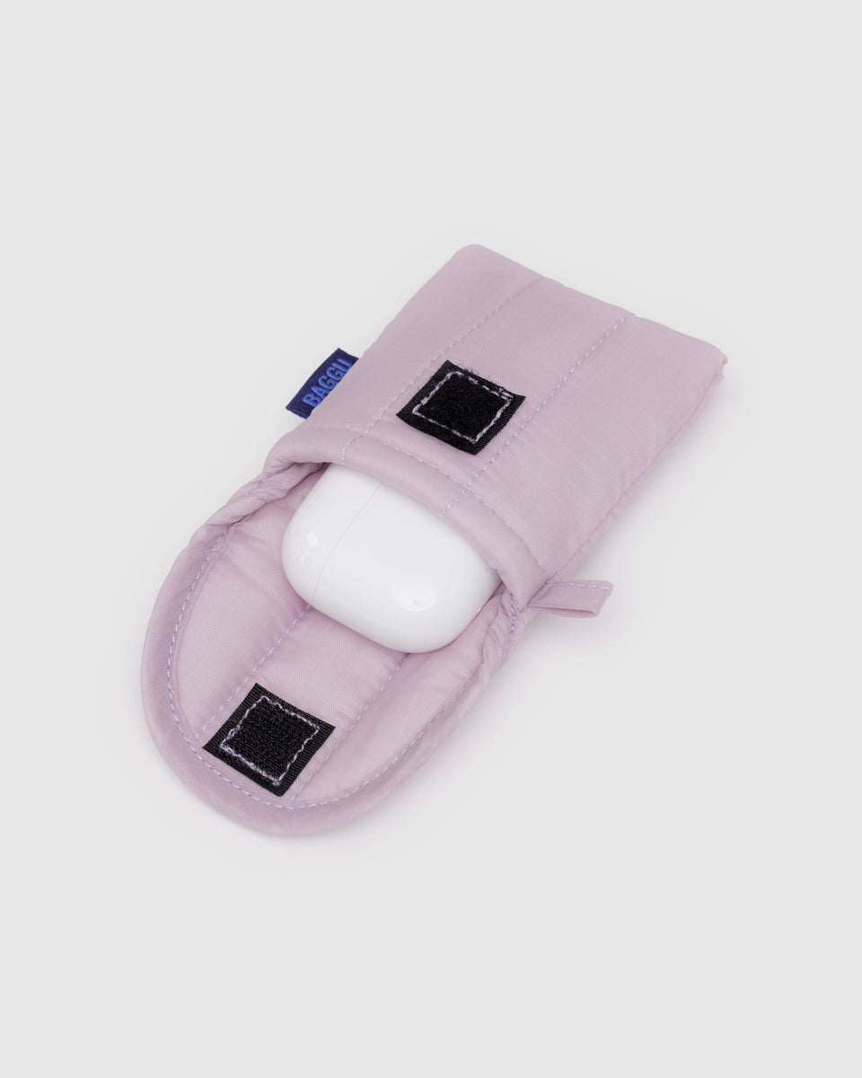 BAGGU Cases & Sleeves Puffy Earbuds Case - Dusty Pink