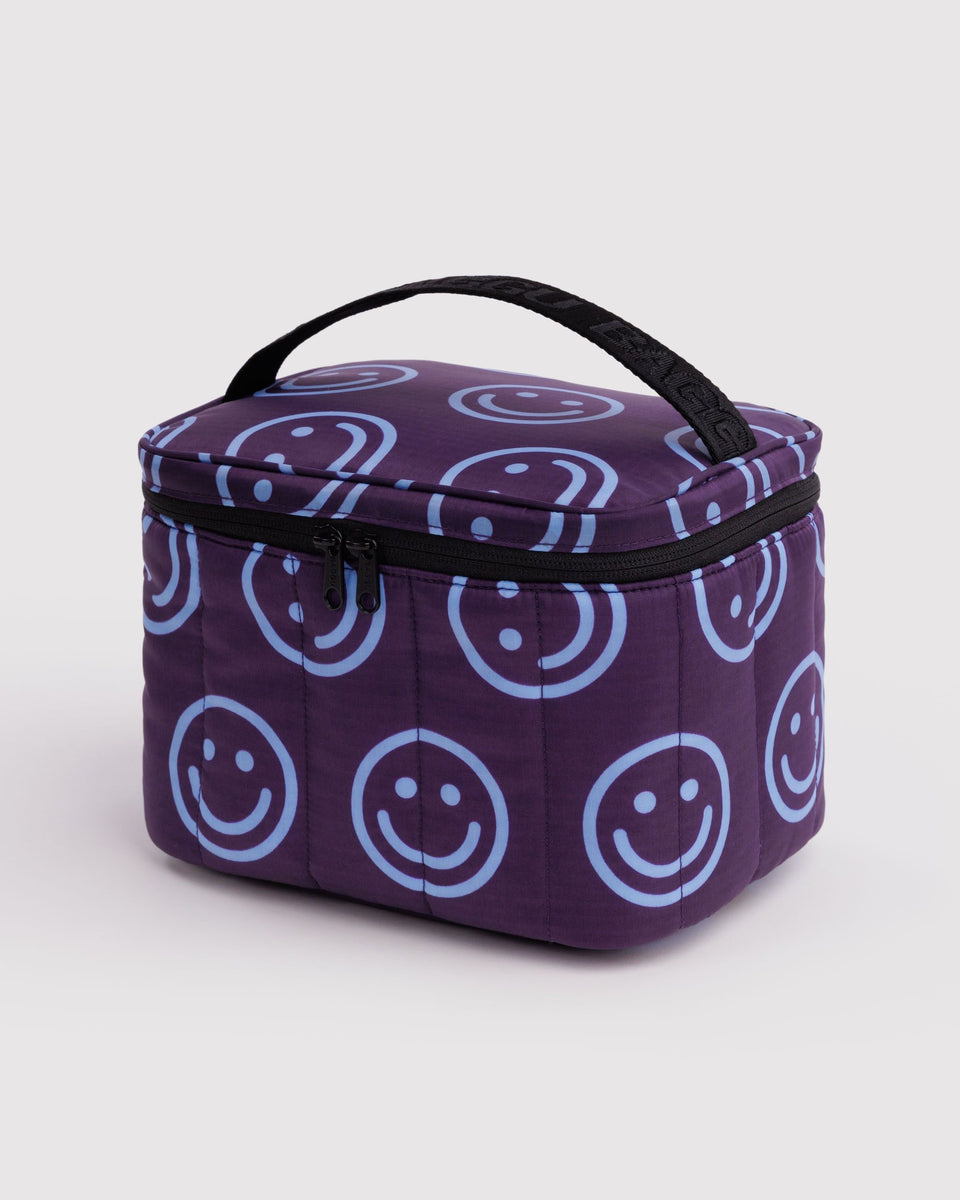 BAGGU Home & Outdoor Puffy Lunch Bag - Indigo Happy