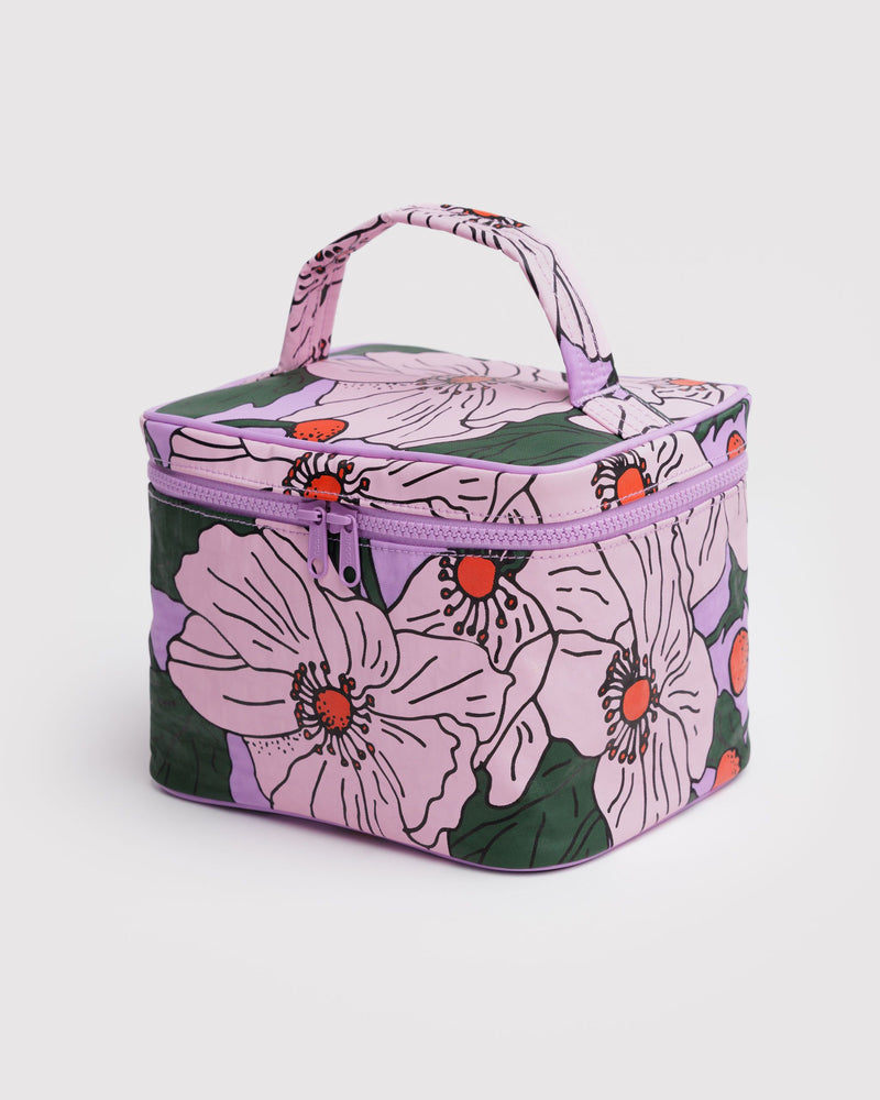 BAGGU  Large Cosmetic Case - Pink Poppy