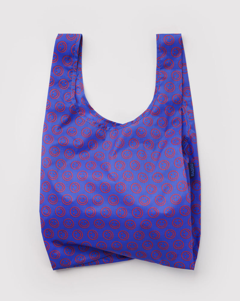 BAGGU Standard Standard Baggu - Mini Cobalt Happy