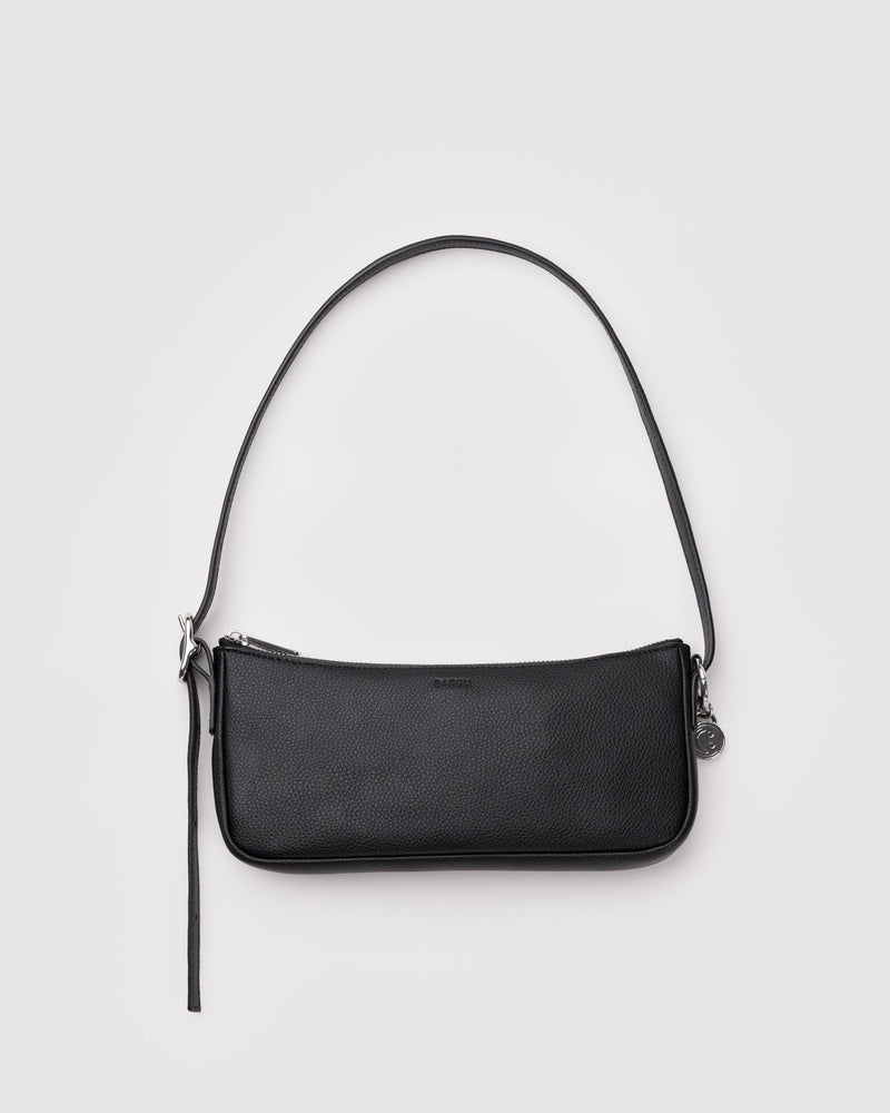 BAGGU  Recycled Leather Pochette - Black