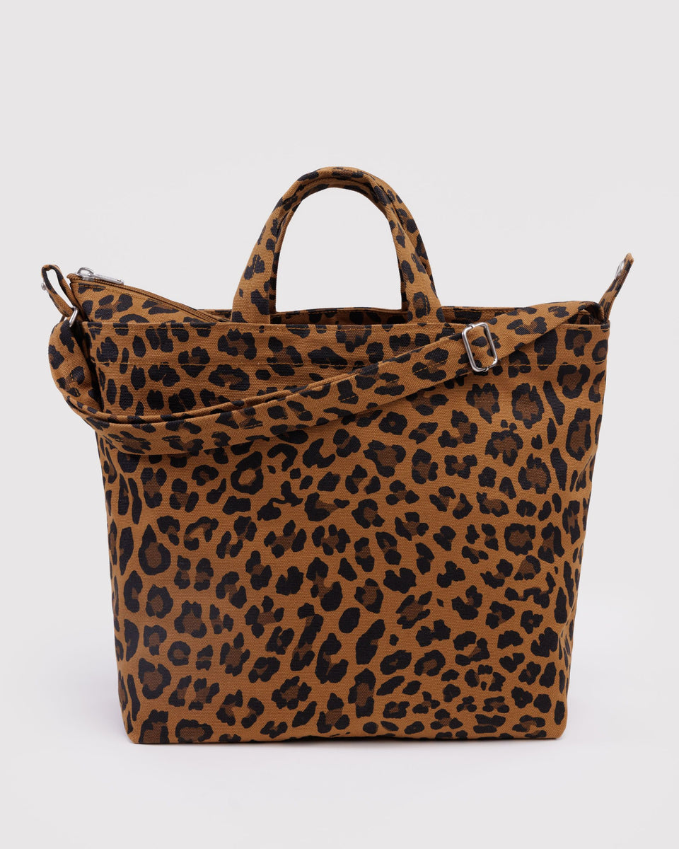 BAGGU Animal Prints Horizontal Zip Duck Bag - Leopard
