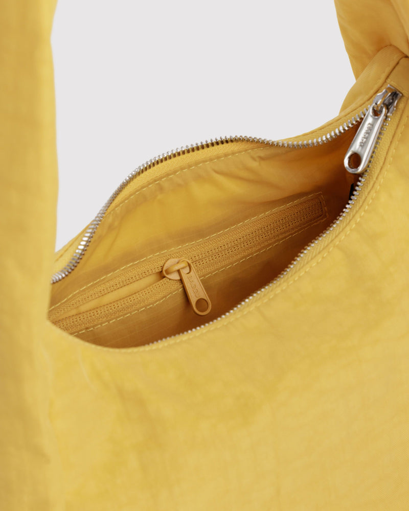 BAGGU  Small Nylon Meringue Bag - Sunflower