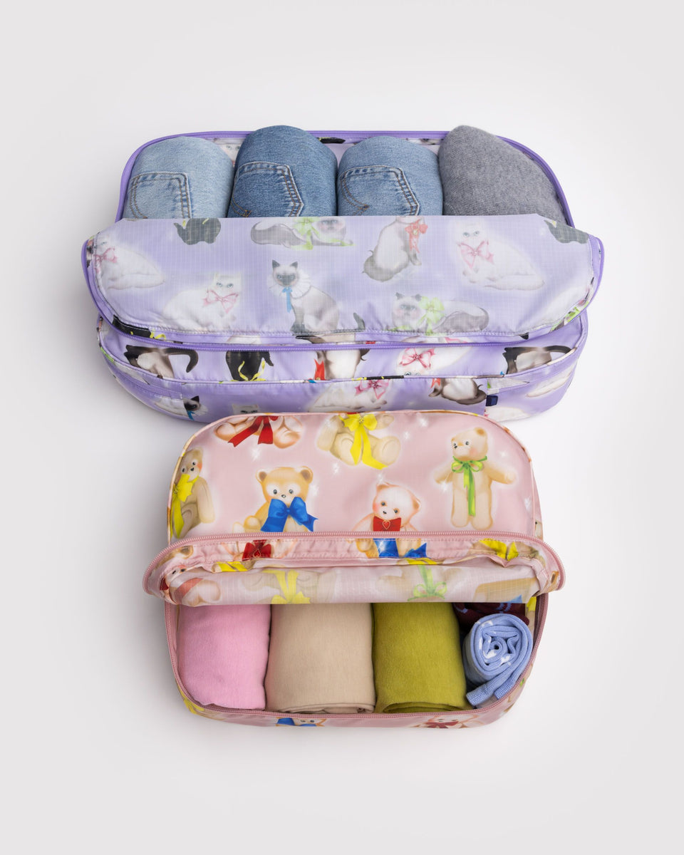 BAGGU New Arrivals Large Packing Cube Set - Fancy Animals