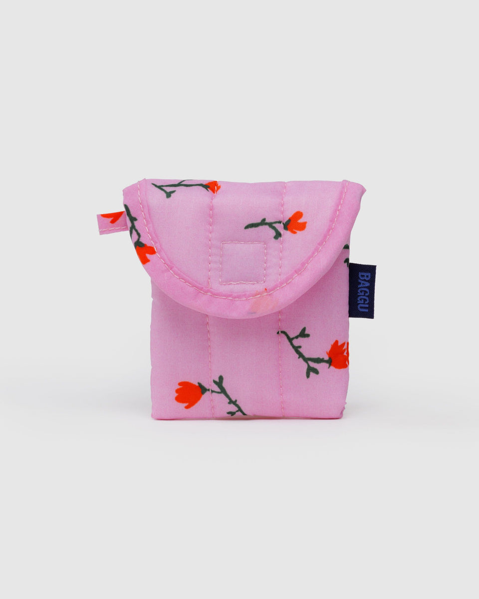 BAGGU ALL PRODUCTS Puffy Earbuds Case - Painted Wildflower
