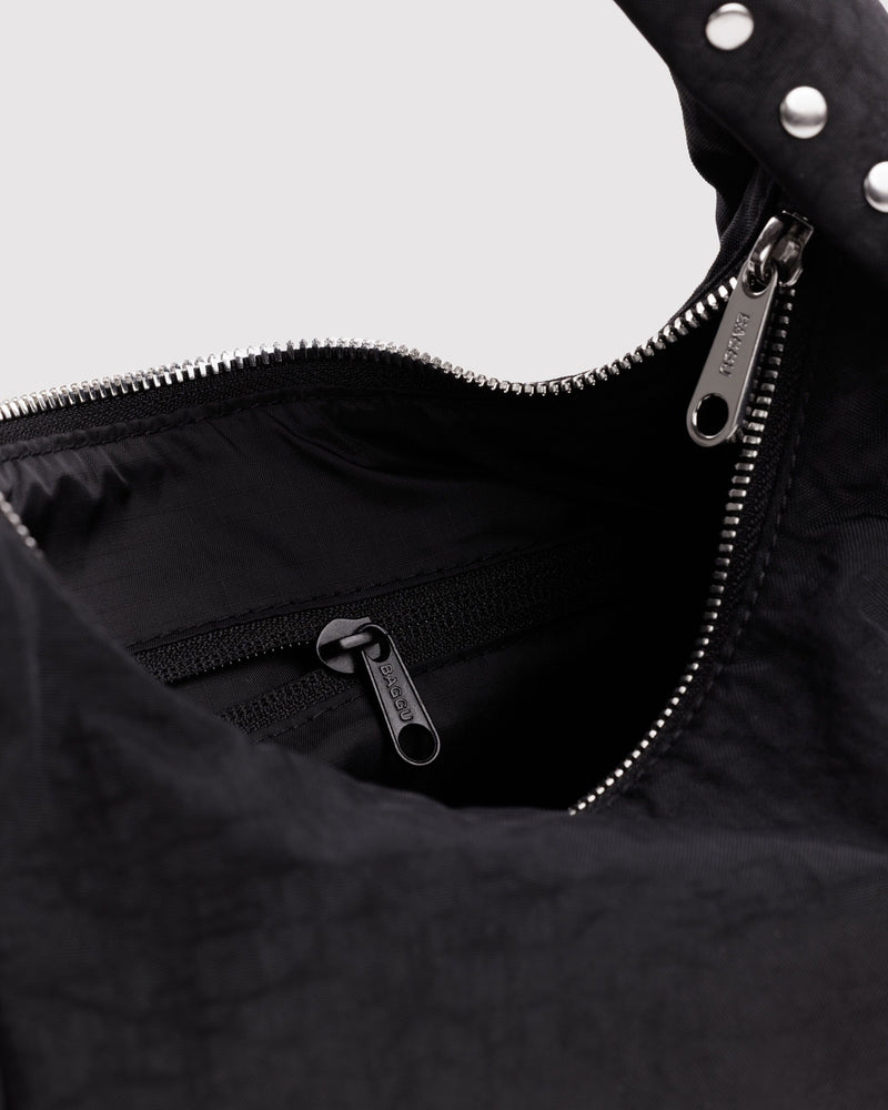 BAGGU  Small Nylon Meringue Bag - Studs