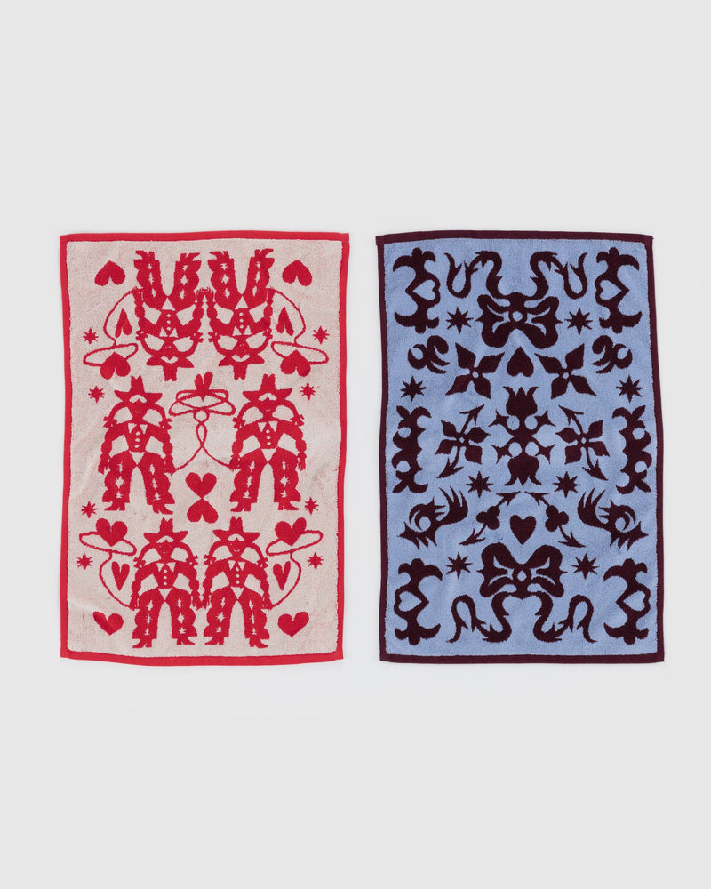 BAGGU ALL PRODUCTS Hand Towel Set of 2 - Western