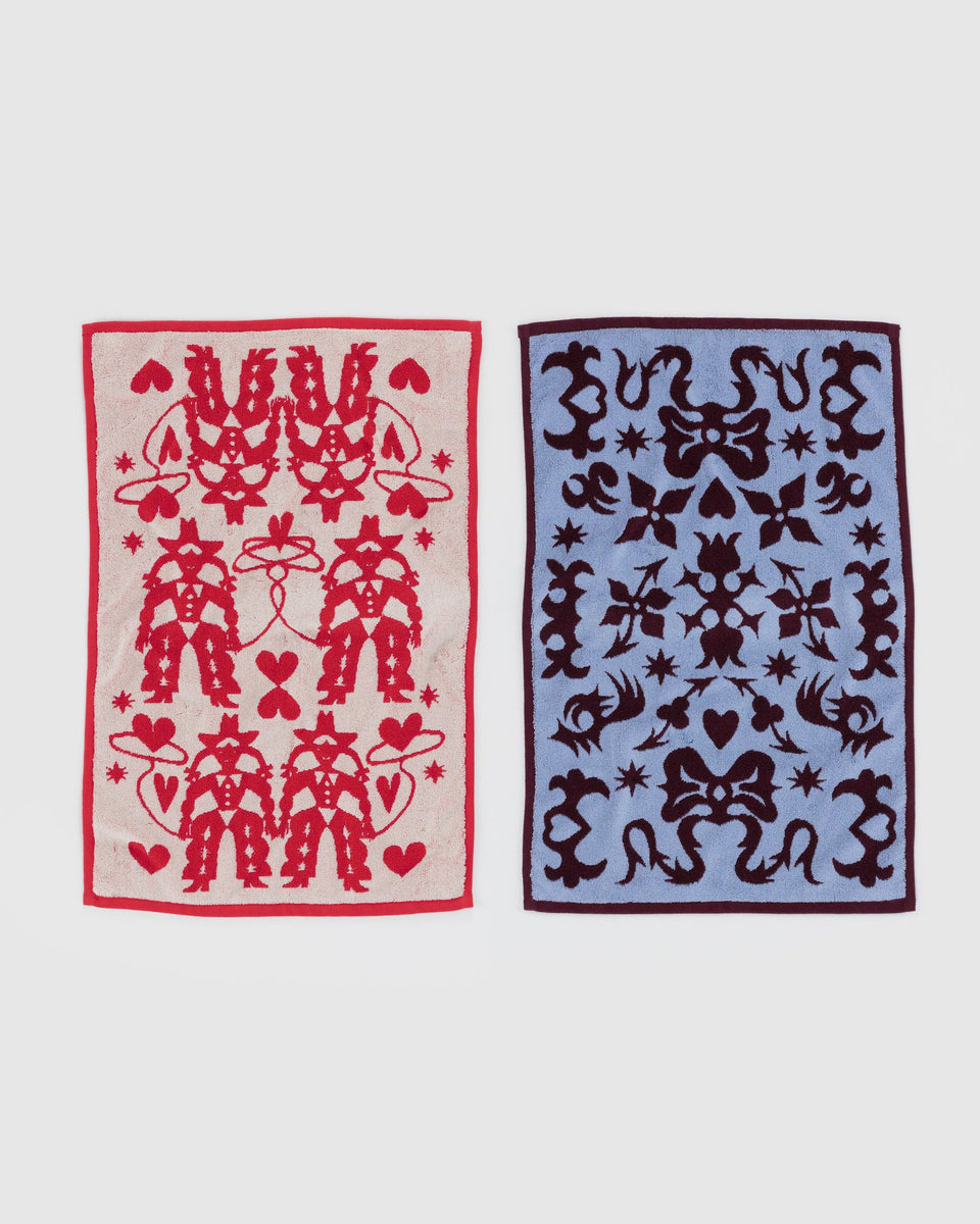 BAGGU ALL PRODUCTS Hand Towel Set of 2 - Western