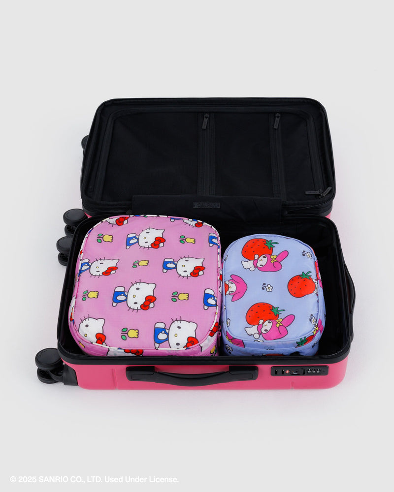 BAGGU ALL PRODUCTS Packing Cube Set - Hello Kitty and Friends Florals
