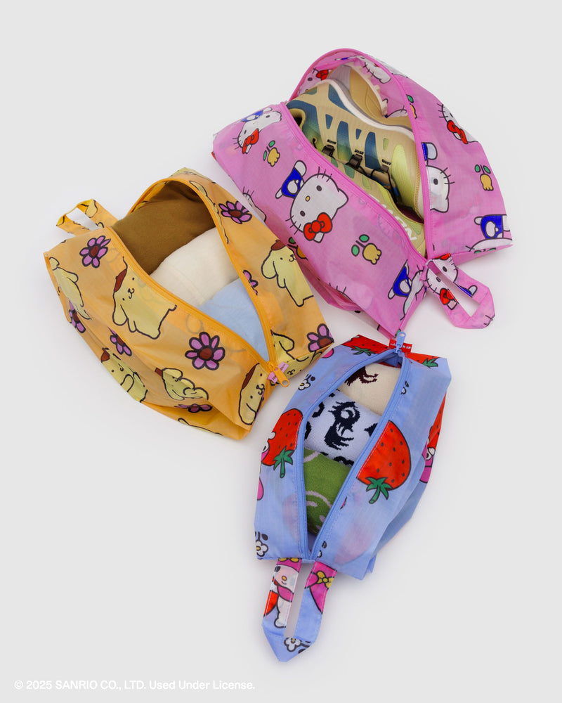 BAGGU.com  3D Zip Set - Hello Kitty and Friends Florals