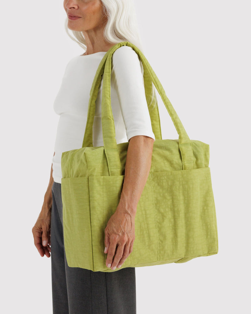 BAGGU  Small Cloud Carry-On - Chartreuse