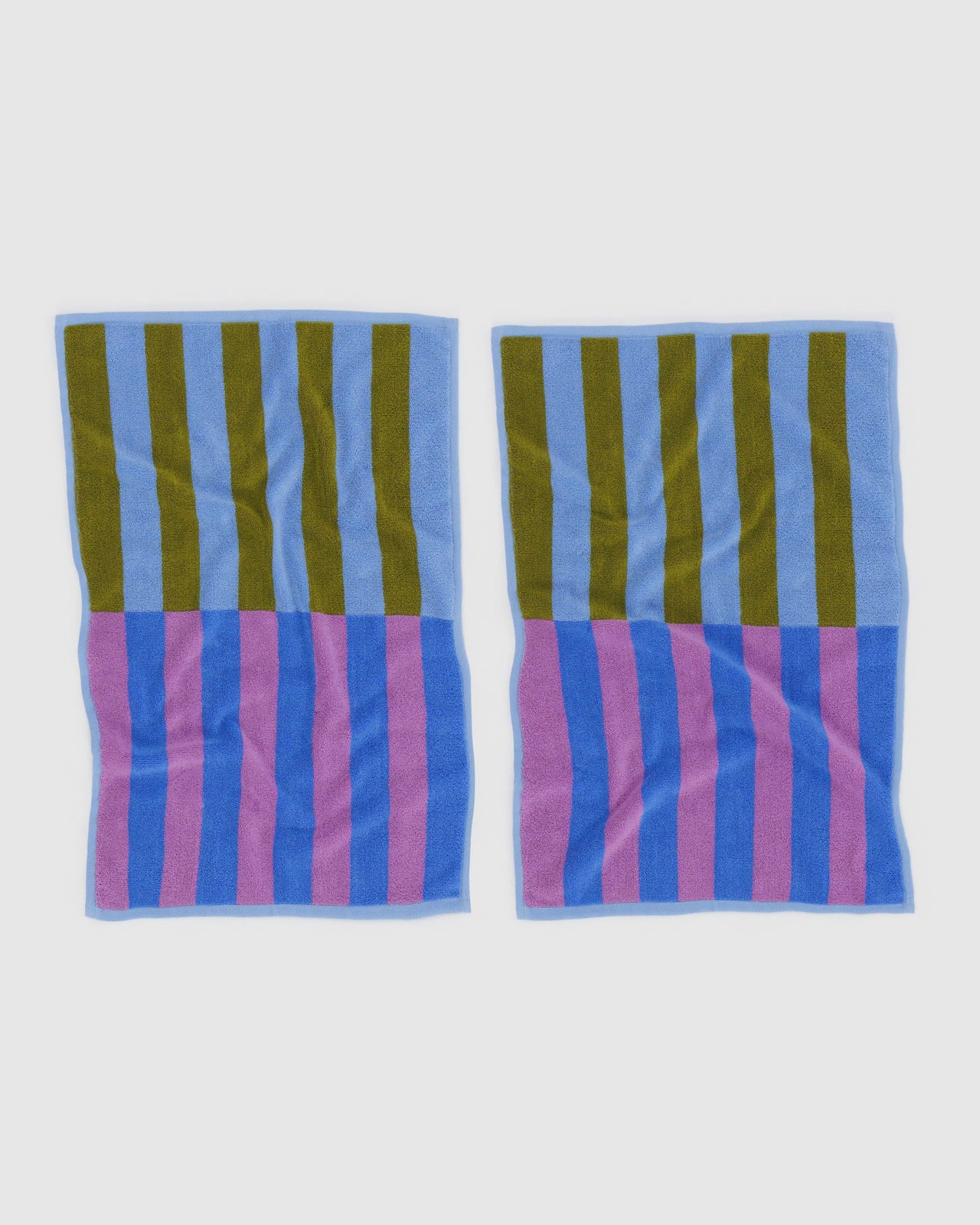 Hand Towel Set of 2 - Cabana Stripe Mix