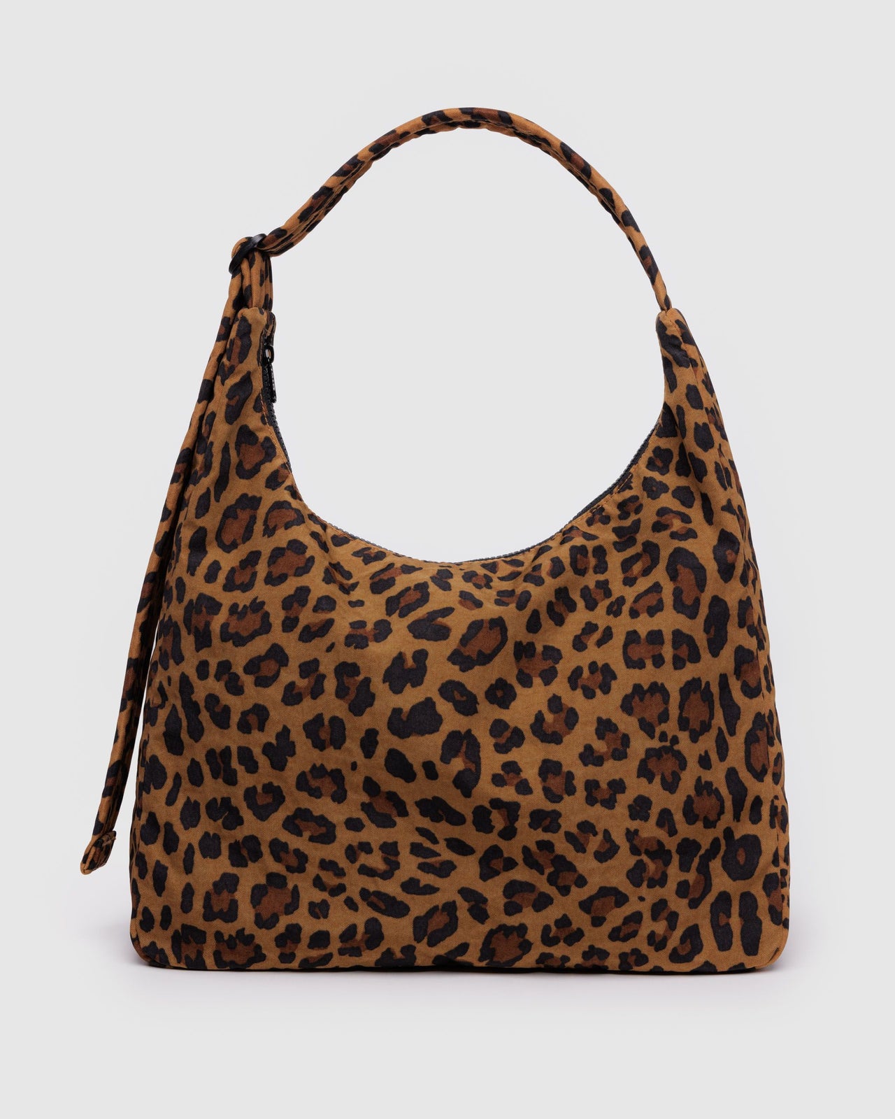 Nylon Shoulder Bag - Leopard
