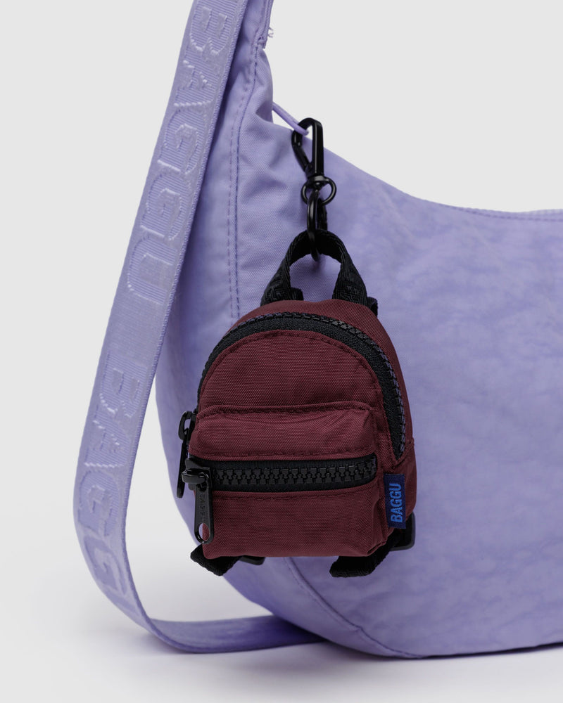BAGGU.com  Backpack Charm - Mahogany