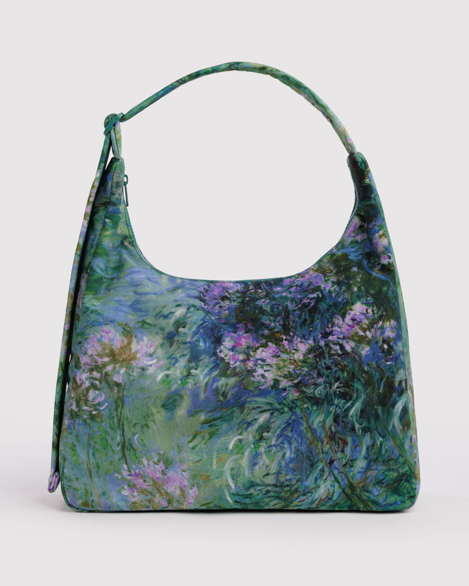 BAGGU PRODUCTS Nylon Shoulder Bag - Agapanthus Claude Monet