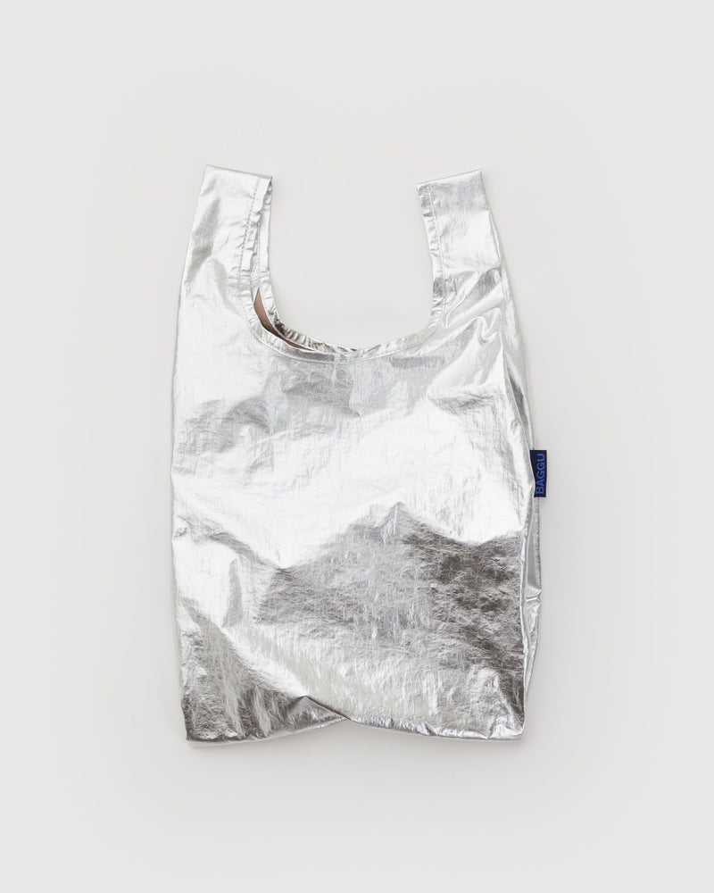 BAGGU  Baby Baggu - Chrome Metallic