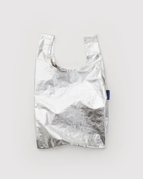 BAGGU.com Reusable Bags Baby Baggu - Chrome Metallic