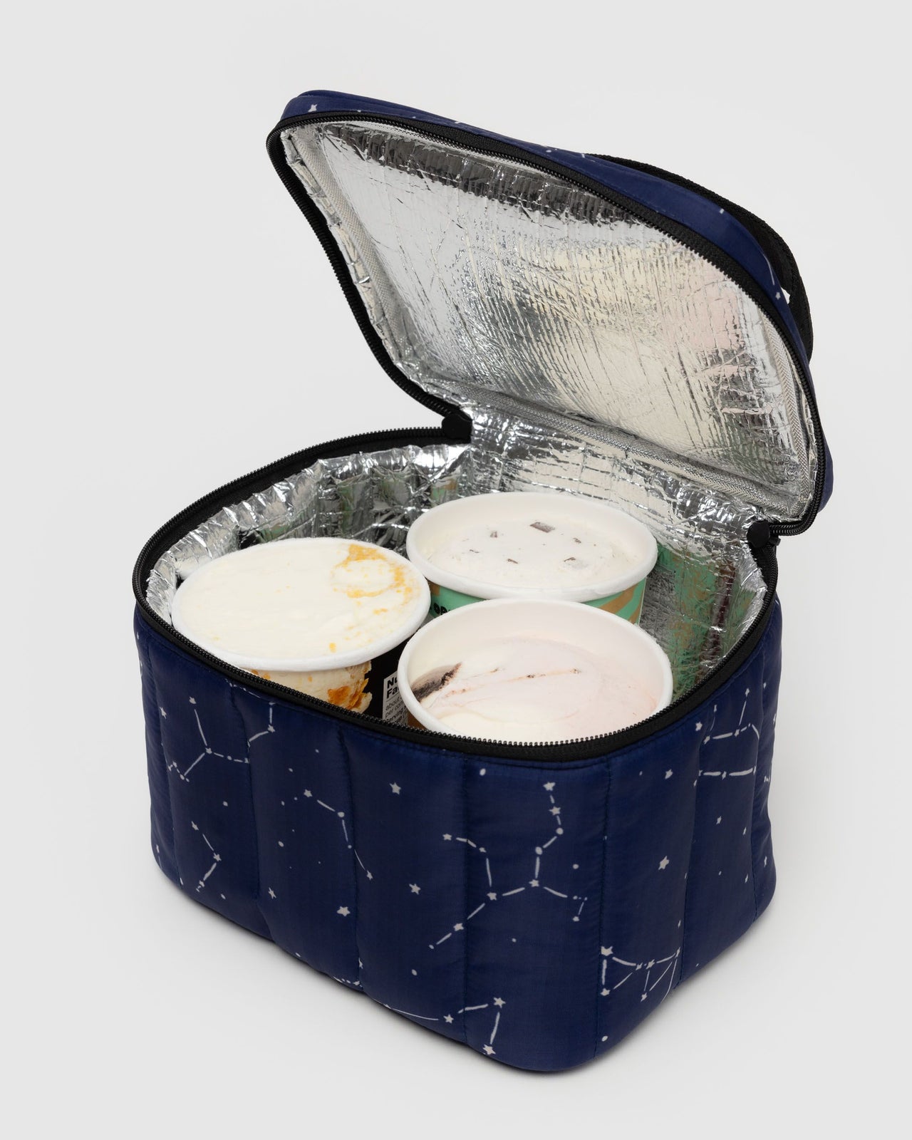 Puffy Lunch Bag - Constellation Midnight