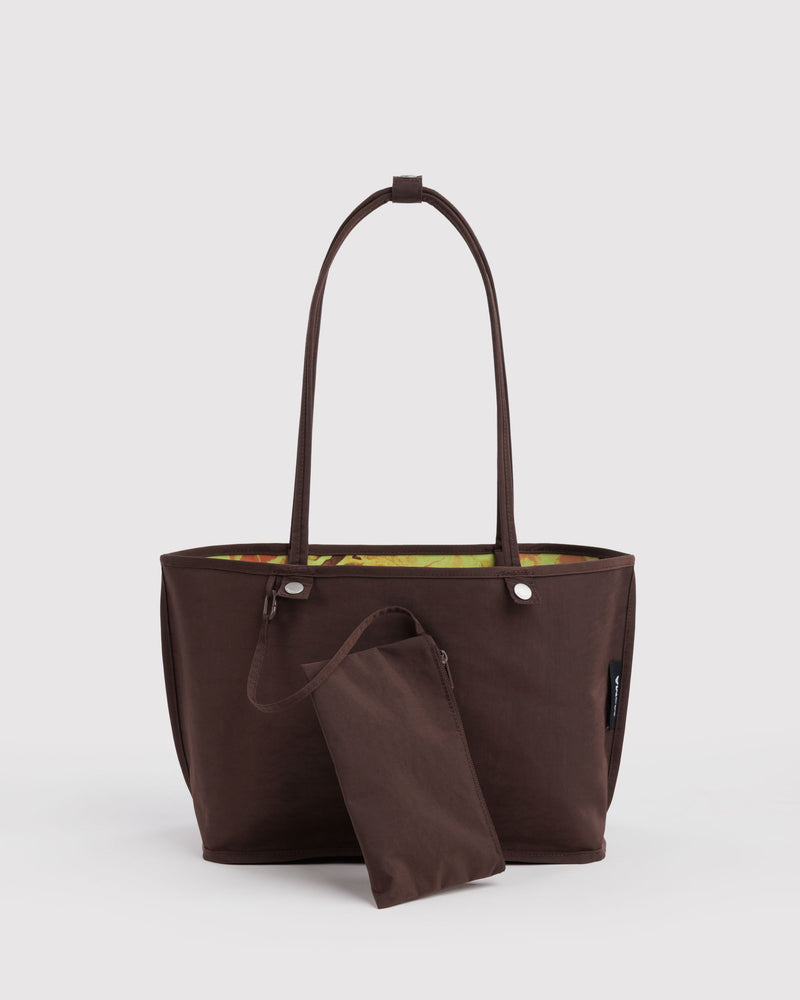 BAGGU  Medium Nylon Reversible Tote - Nasturtiums Ruth Asawa