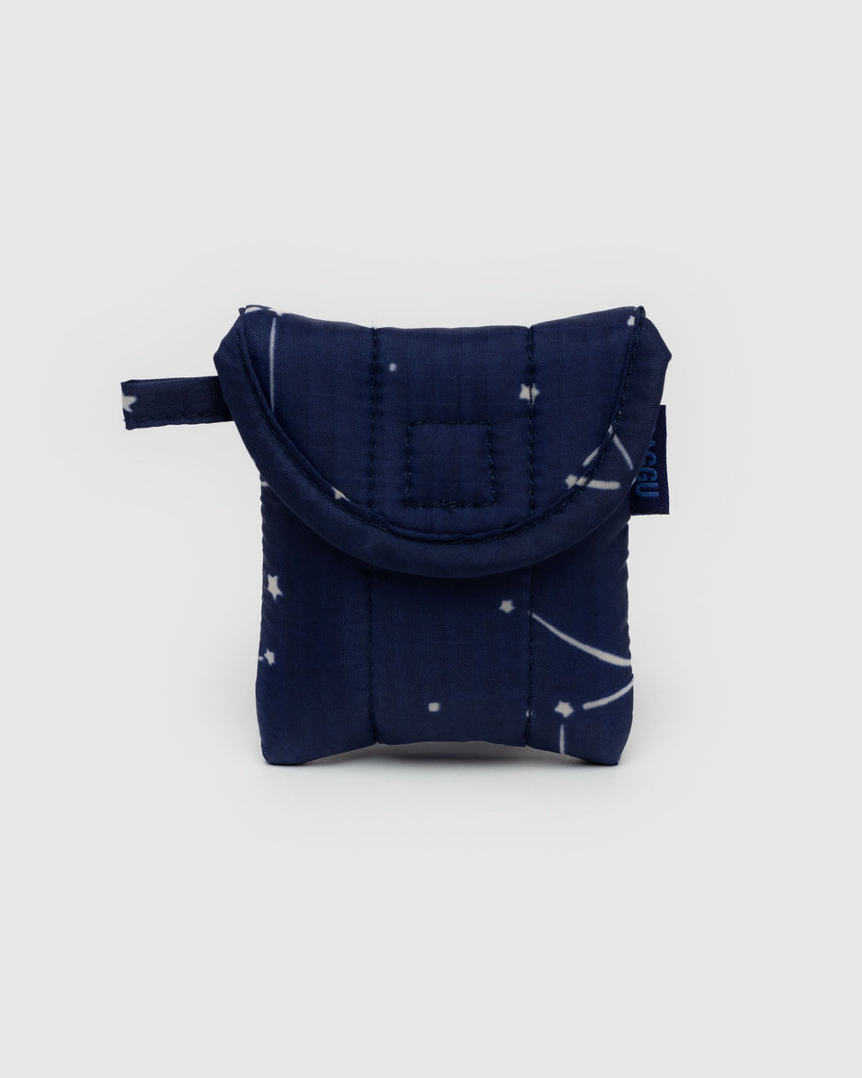 BAGGU ALL PRODUCTS Puffy Earbuds Case - Constellation Midnight