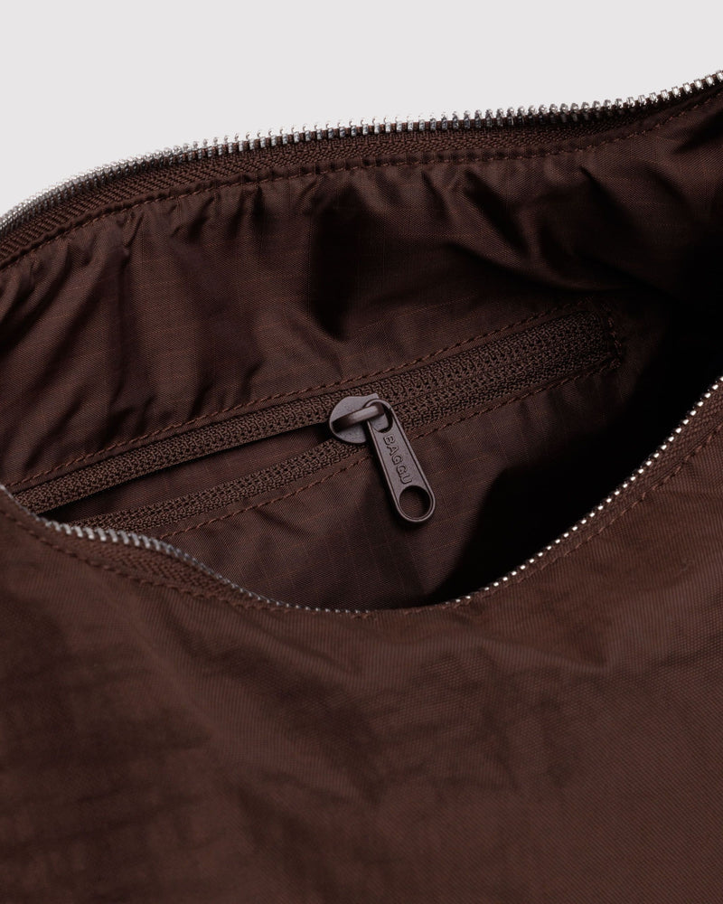 BAGGU  Nylon Meringue Bag - Coffee