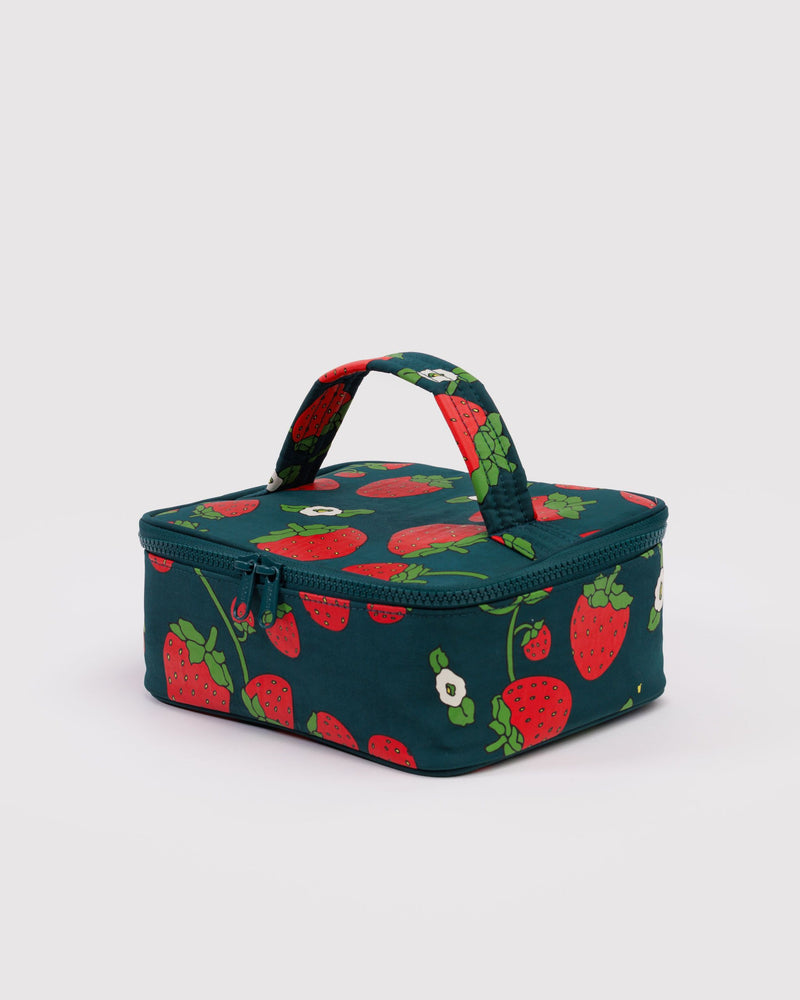 BAGGU  Small Cosmetic Case - Strawberry Blossom