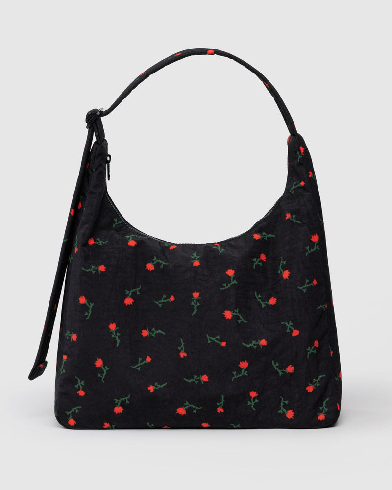 BAGGU  Nylon Shoulder Bag - Painted Wildflower