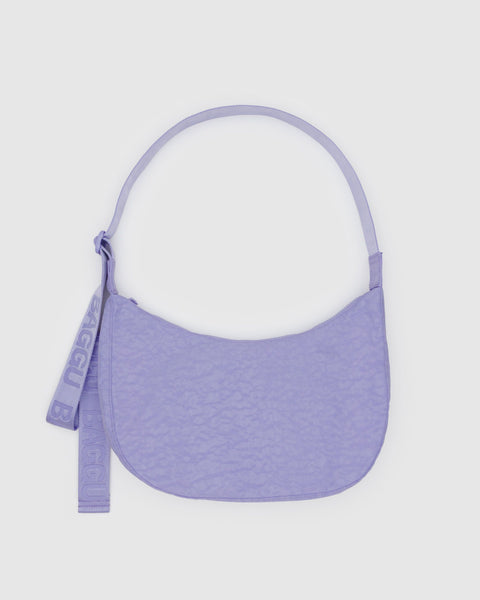 BAGGU.com Crossbody Bags Medium Nylon Crescent Bag - Wisteria