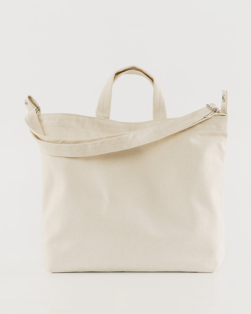 BAGGU.com  Horizontal Zip Duck Bag - Natural Canvas