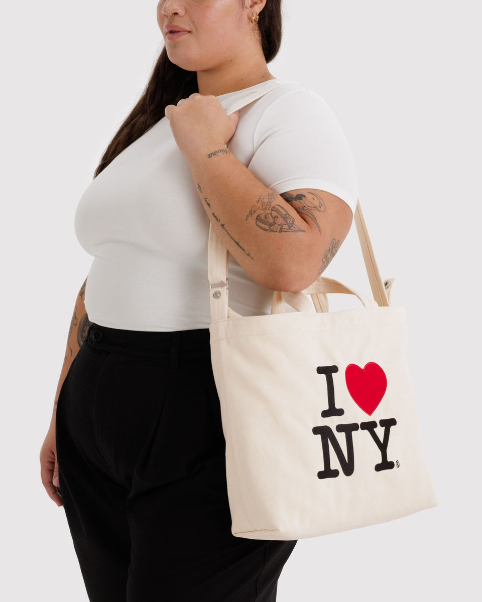 BAGGU Products Horizontal Zip Duck Bag - I Love NY