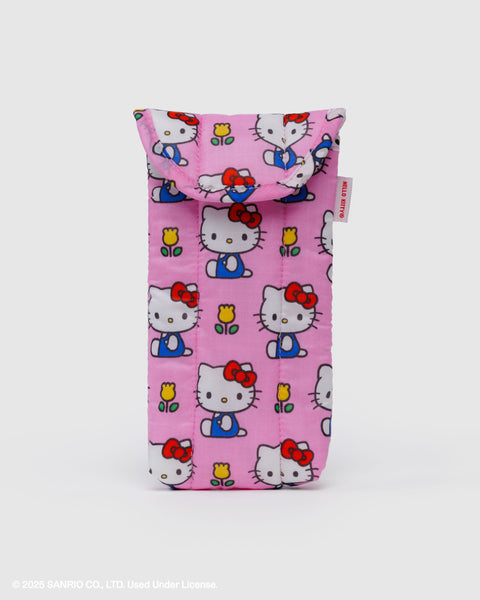 BAGGU Accessories Puffy Glasses Sleeve - Hello Kitty Pink