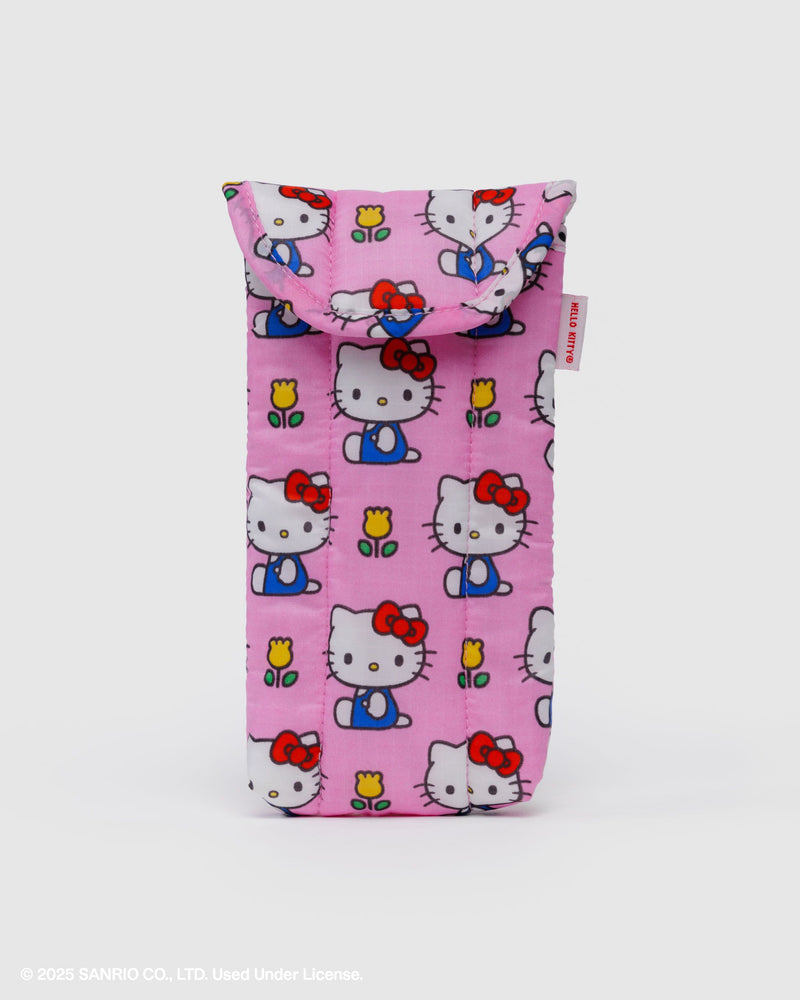 BAGGU ALL PRODUCTS Puffy Glasses Sleeve - Hello Kitty Pink