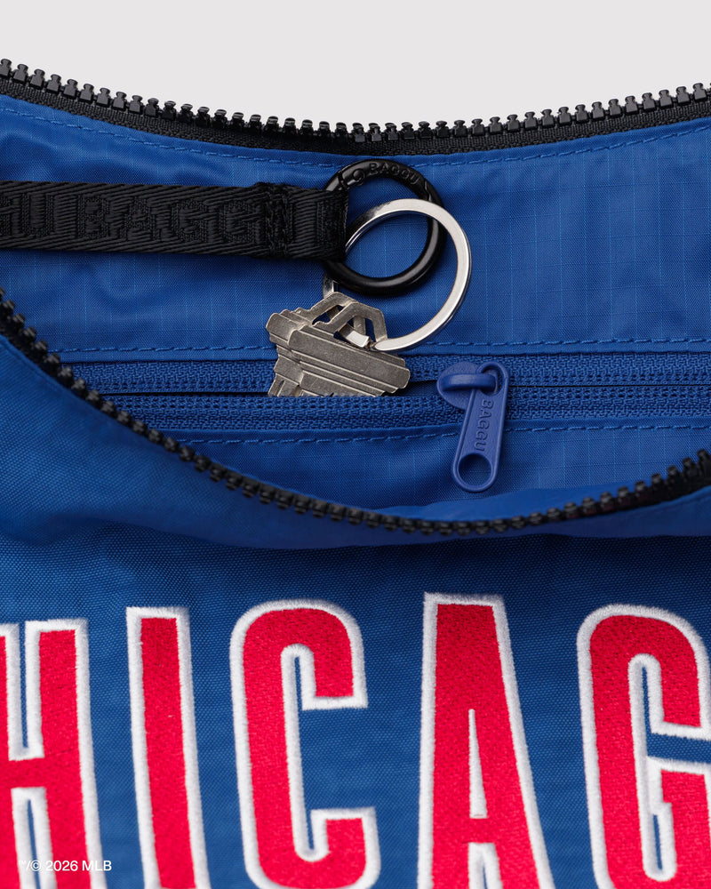BAGGU  Medium Nylon Crescent Bag - Chicago Cubs™