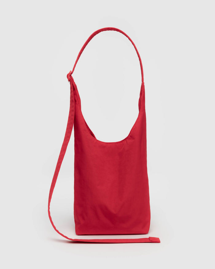 BAGGU Crossbody Bags Small Nylon Sling - Candy Apple