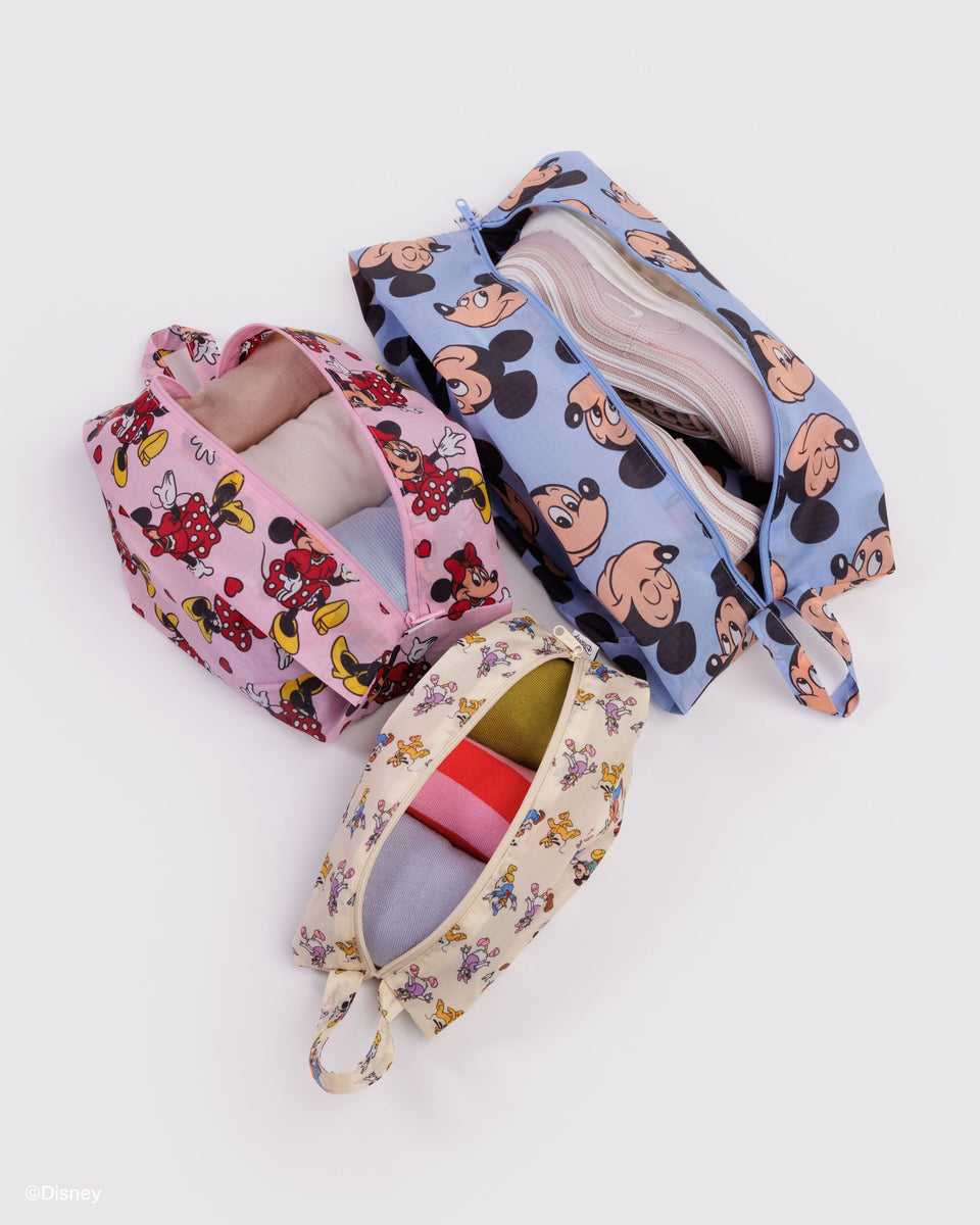 BAGGU Travel 3D Zip Set - Mickey & Friends