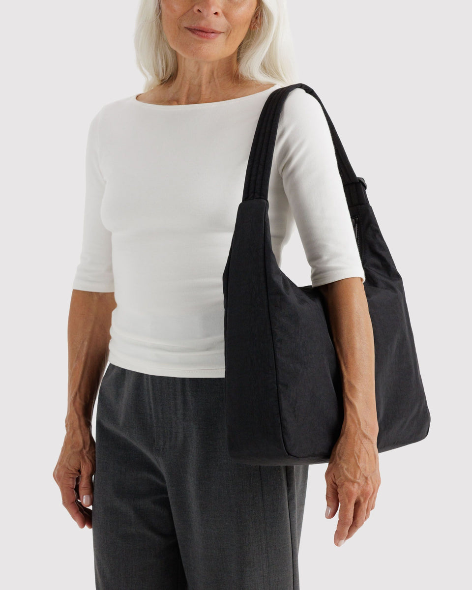 BAGGU Black Bags Nylon Shoulder Bag - Black