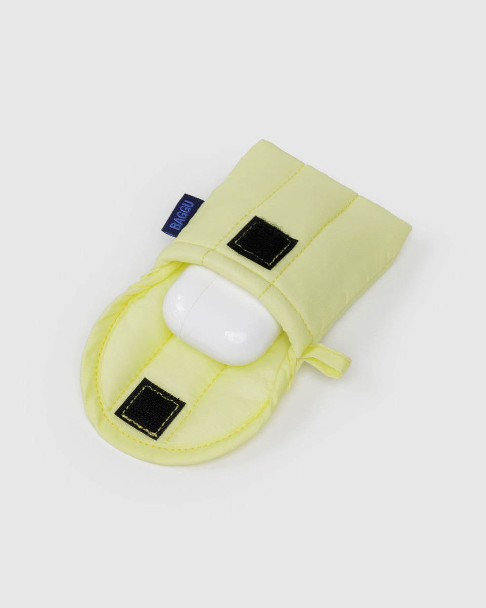 BAGGU.com Cases & Sleeves Puffy Earbuds Case - Pomelo