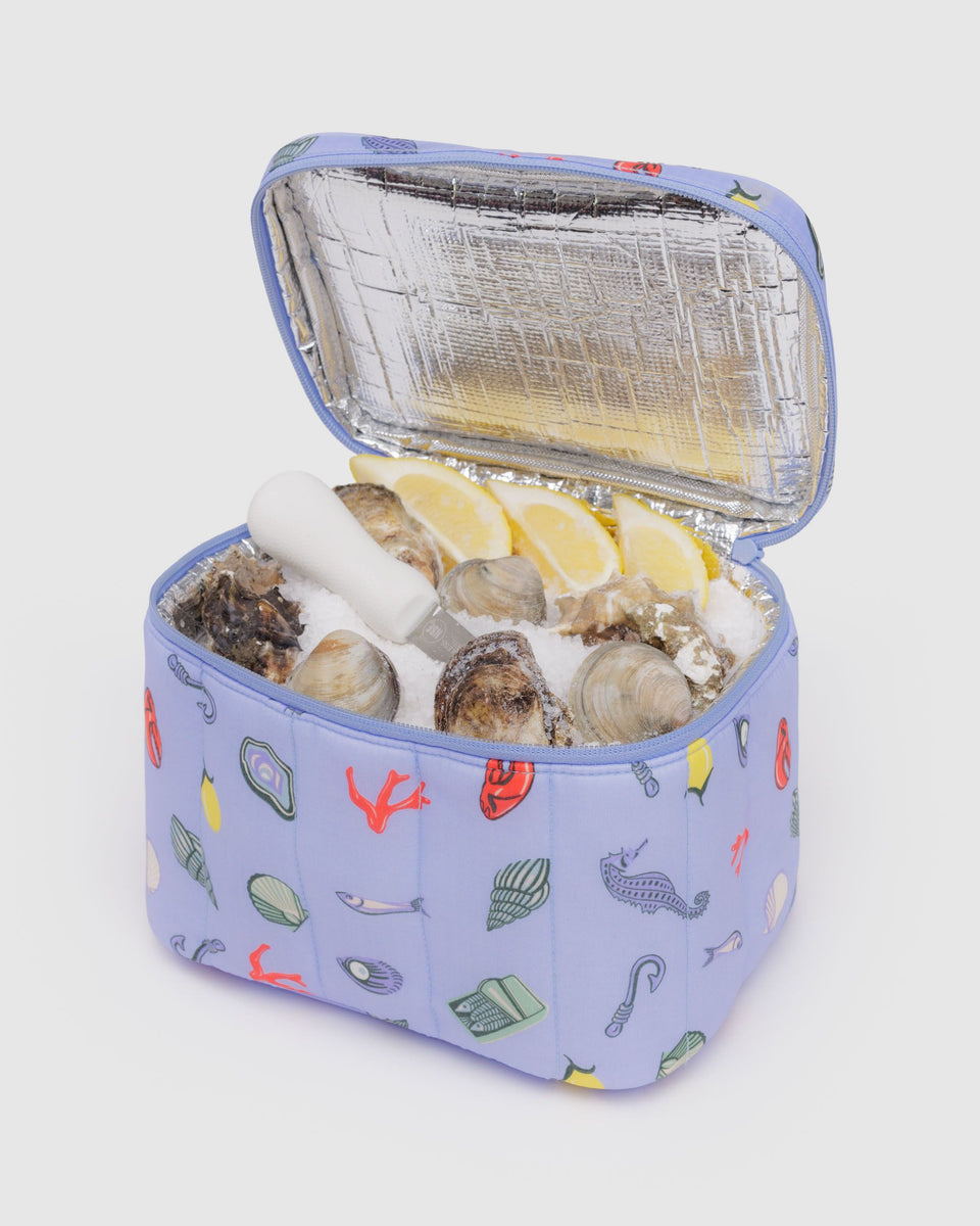 BAGGU PRODUCTS Puffy Lunch Bag - Sea Charms