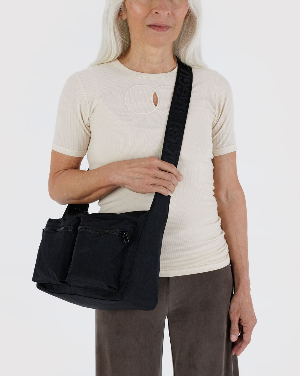 BAGGU ALL PRODUCTS Medium Cargo Crossbody - Black