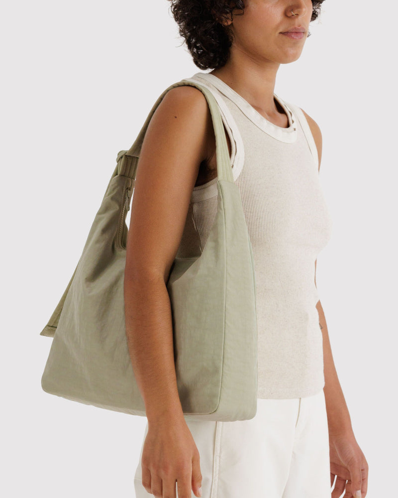 BAGGU  Nylon Shoulder Bag - Celadon