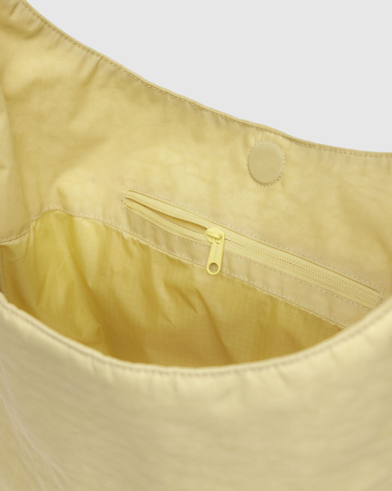 BAGGU.com Crossbody Bags Large Nylon Sling - Butter