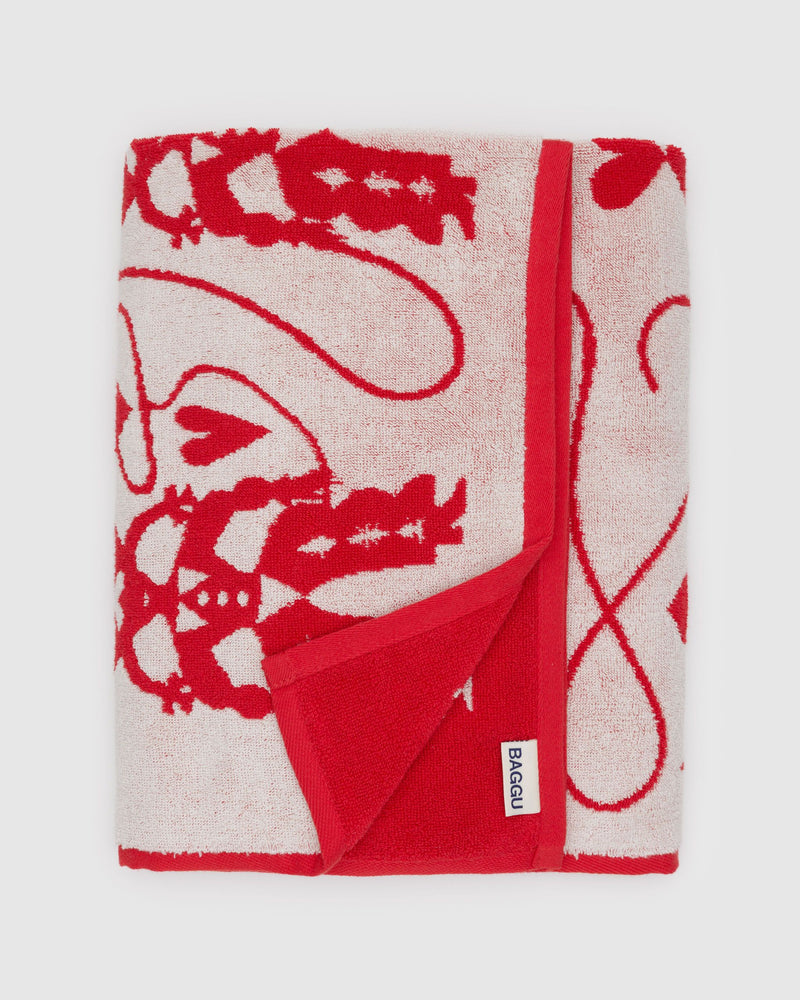 BAGGU ALL PRODUCTS Bath Towel - Cowgirl