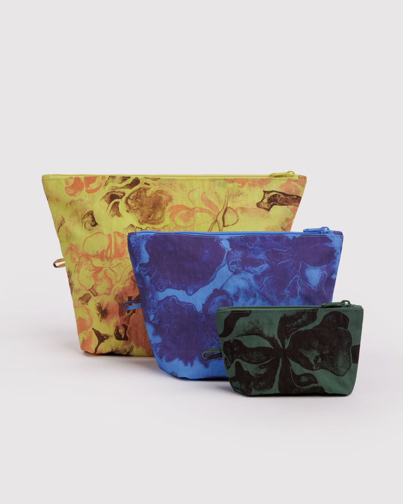 BAGGU  Go Pouch Set - Ruth Asawa Mix