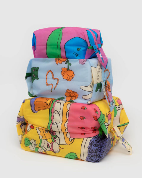 BAGGU Travel 3D Zip Set - Still Life