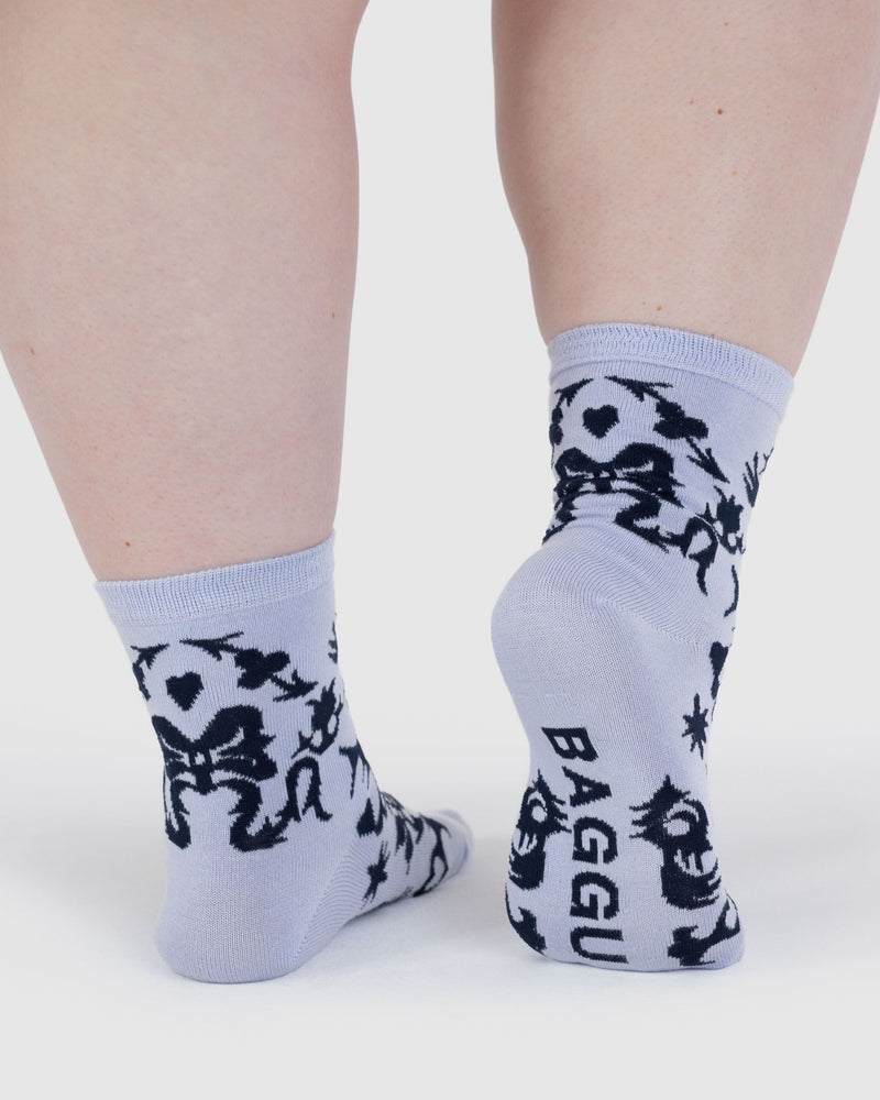 BAGGU ALL PRODUCTS Crew Sock - Western Cut Outs