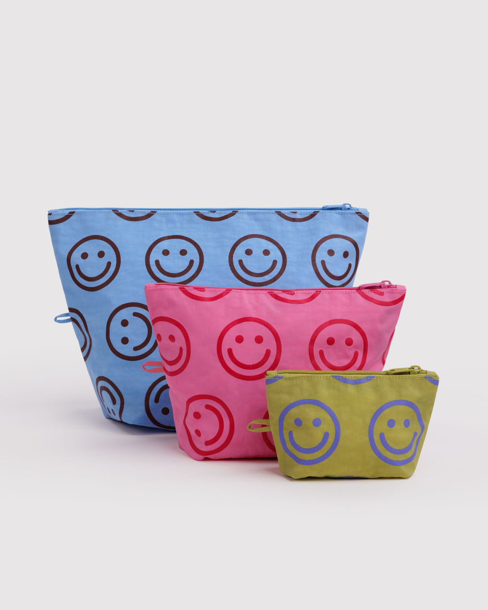 BAGGU Go Pouch Set Go Pouch Set - Pop Happy Mix