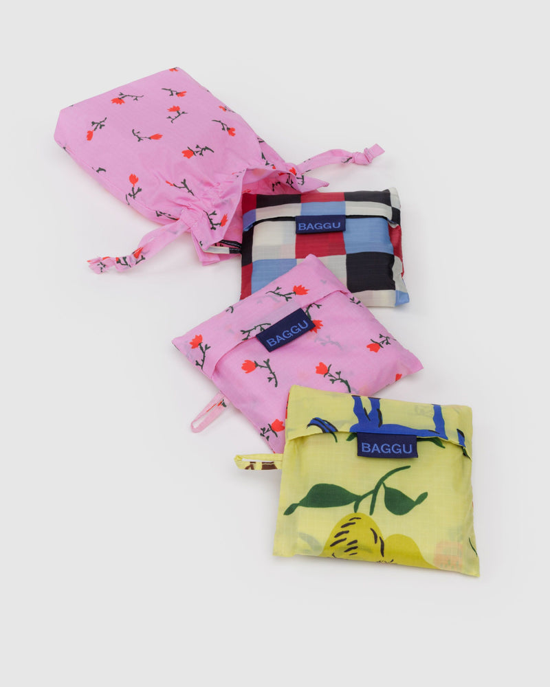 BAGGU.com  Standard Baggu Set of 3 - Painted Prairie