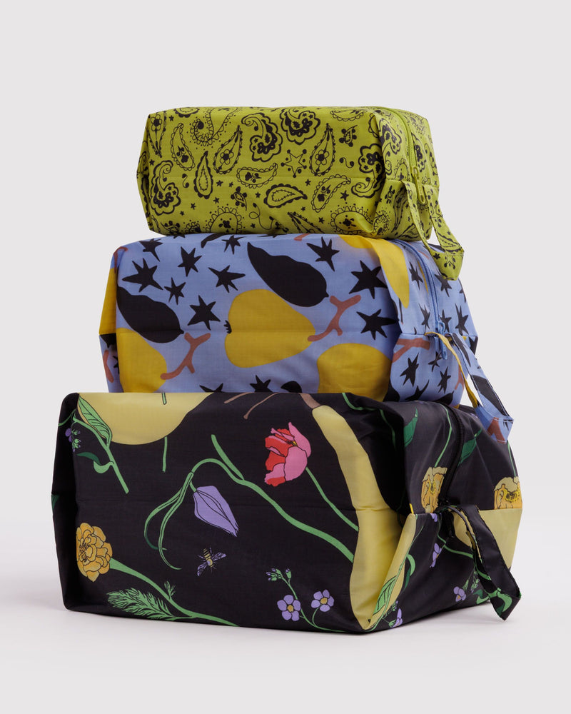 BAGGU BFCM 2024 3D Zip Set - Winter Orchard